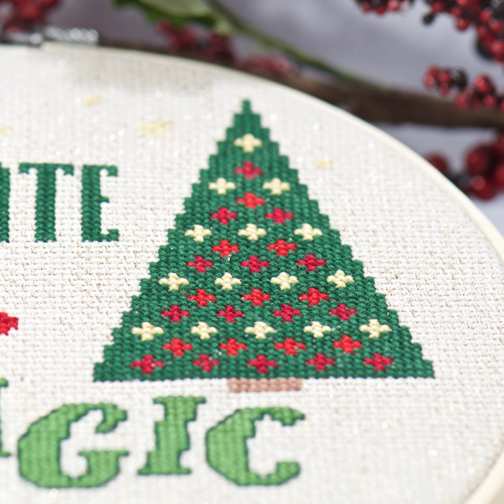 celebrate the magic counted cross stitch complete kit