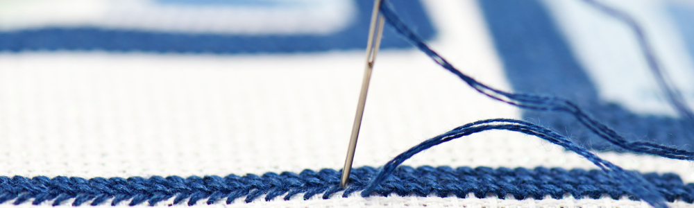 How To End a Thread on Your Cross Stitch Design