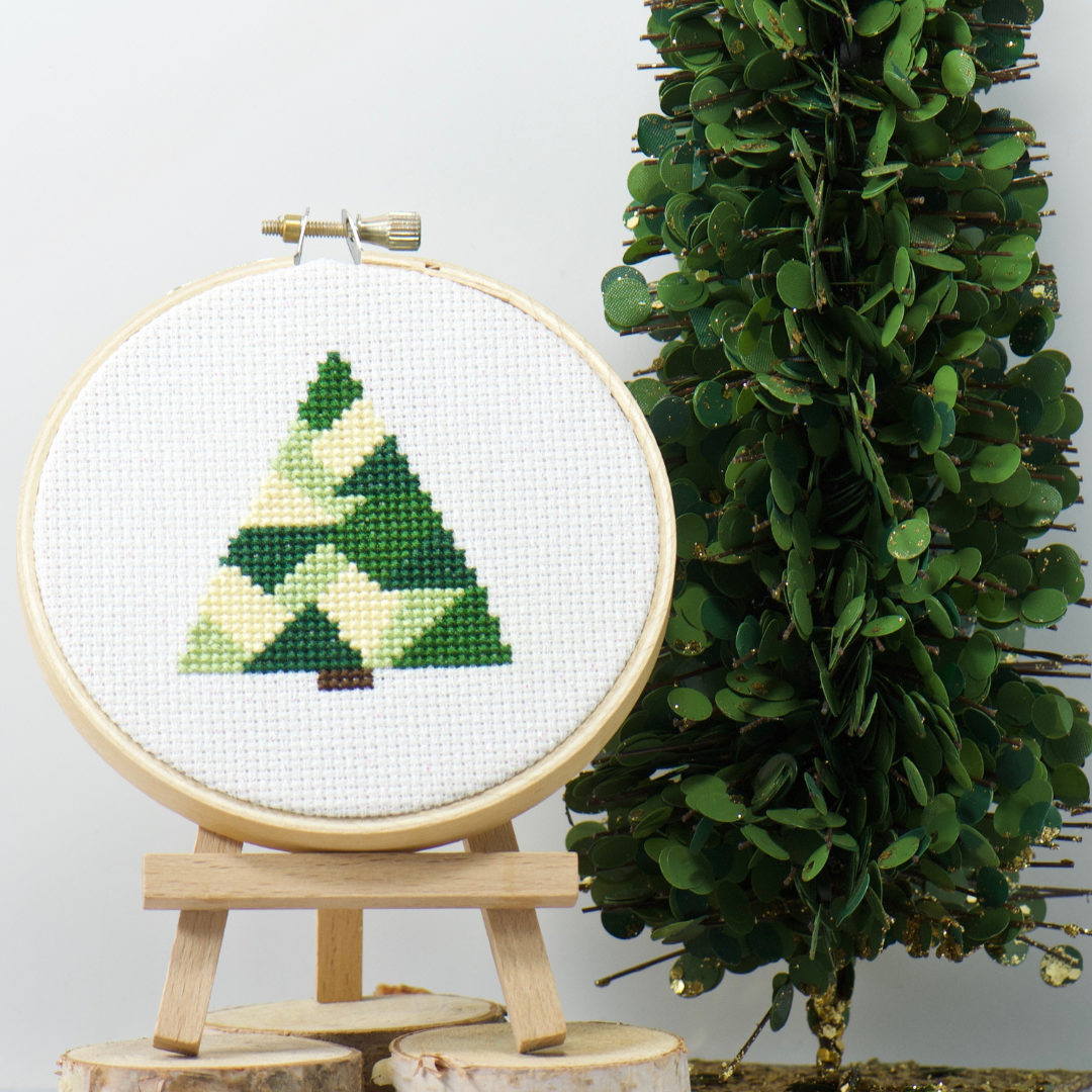 Bundle of Geometric Christmas Trees Kit