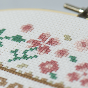 cross stitch pattern specifics on current subscription box of the month club
