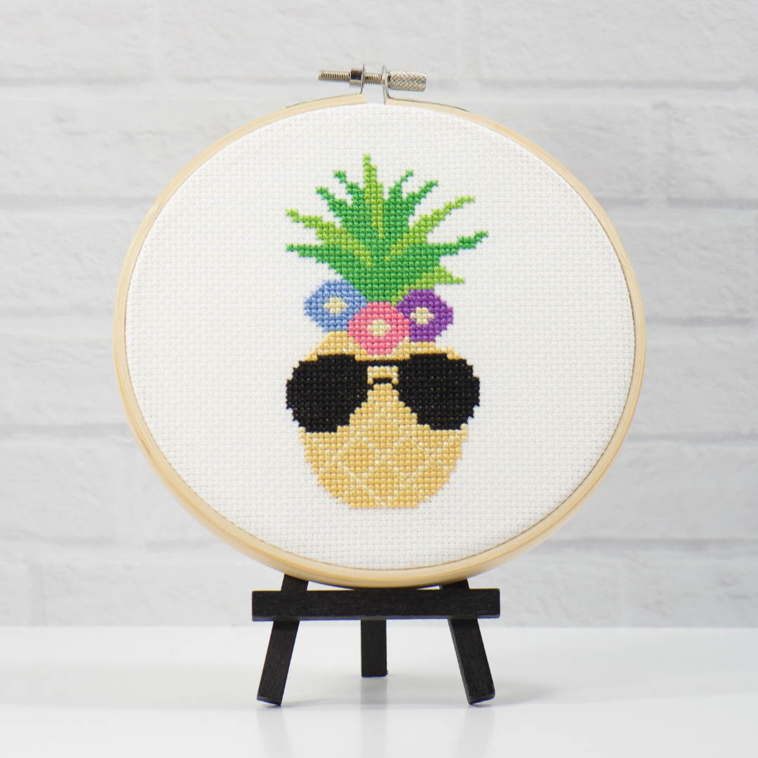 Cool Pineapple Cross Stitch PDF