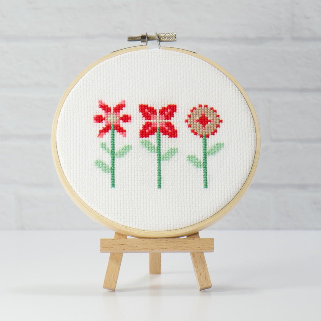 Bee Your Own Kind of Beautiful Cross Stitch Kit - Dandelion Stitchery