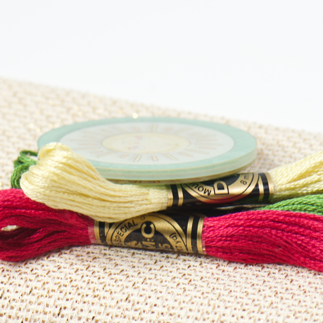 thick acrylic needle minder magnetic round embroidery craft projects
