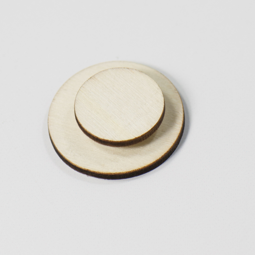 Wood Magnetic Needle Minder - Floral Trio