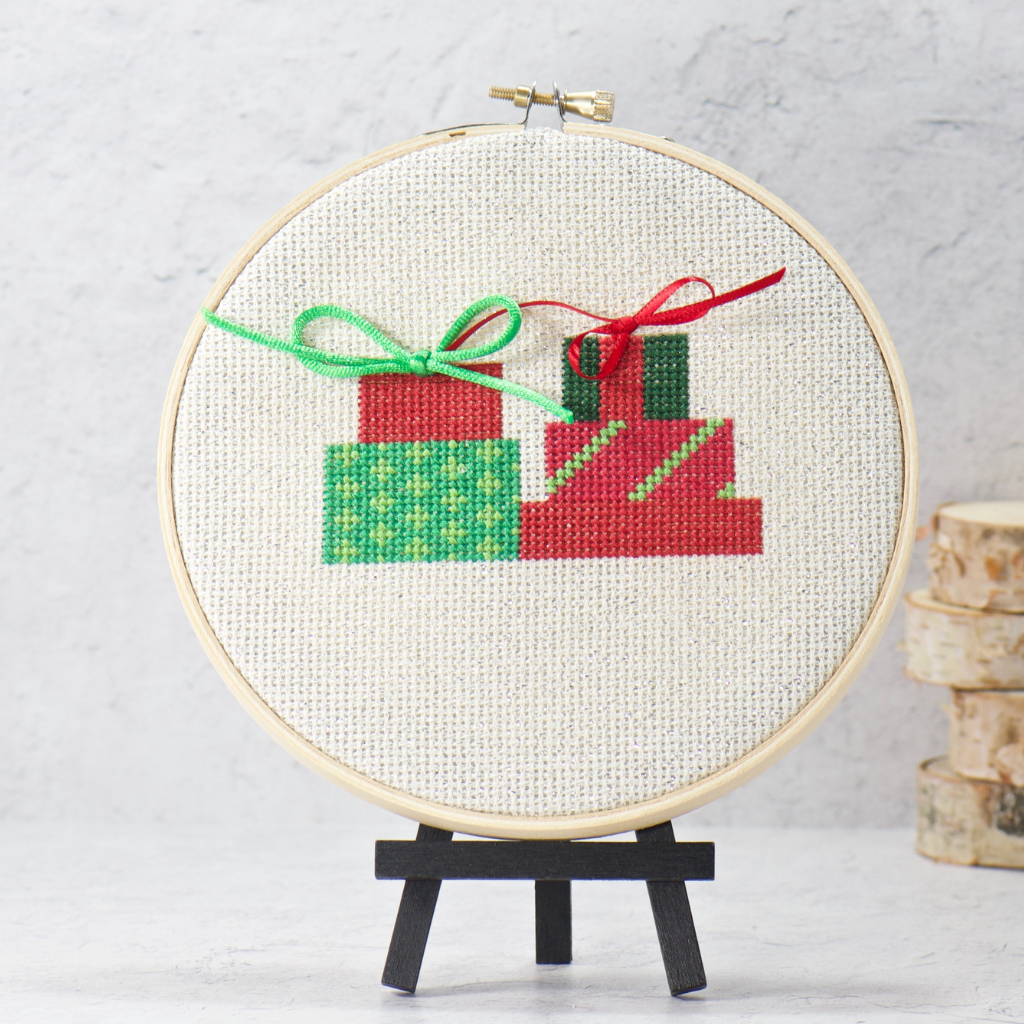 Christmas Gifts Cross Stitch Kit - Dandelion Stitchery